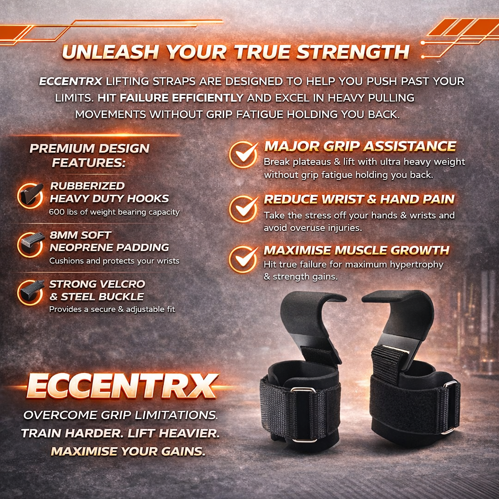 Eccentrx Weightlifting Grips